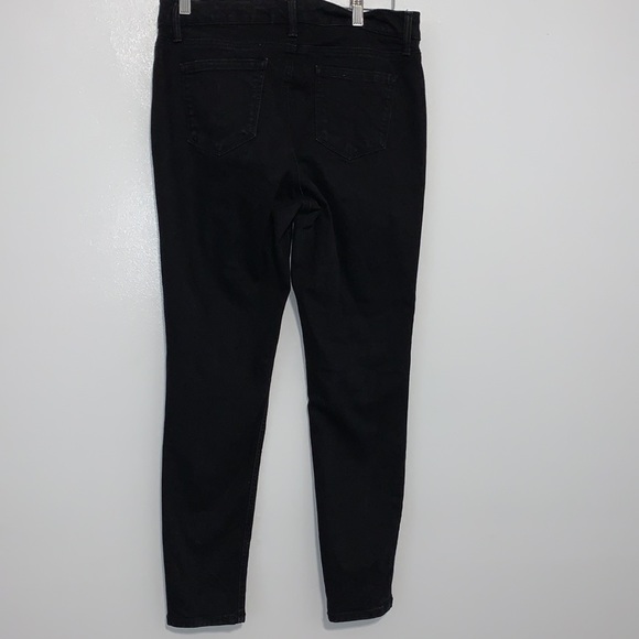 Crown & Ivy Black Skinny Jeans Size 12 - Picture 4 of 4
